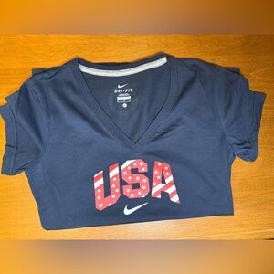 USA Olympics Graphic Tee Nike Navy